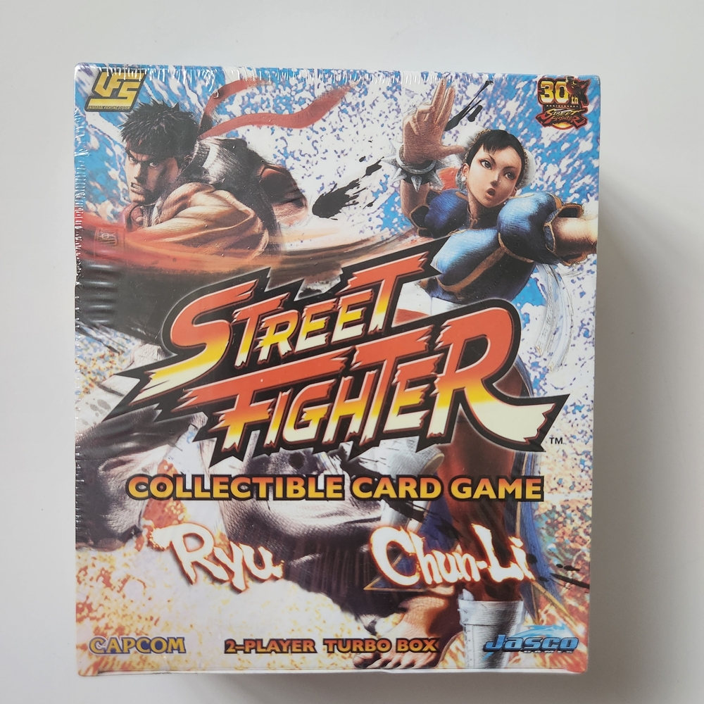 New SEALED Street Fighter 30th Anniversary Collectible Card Game